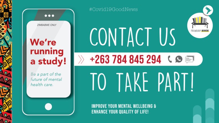 Friendship Bench delivers Digital Mental Health Trial in Zimbabwe
