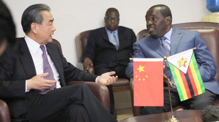 Zim-China ties boost as top envoy jets in